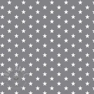 Bombažna tkanina Petit stars grey