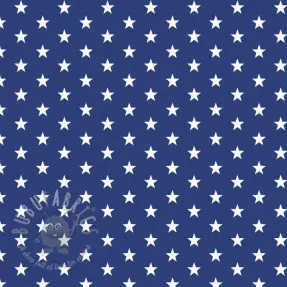 Bombažna tkanina Petit stars cobalt