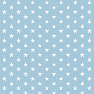 Bombažna tkanina Petit stars light blue