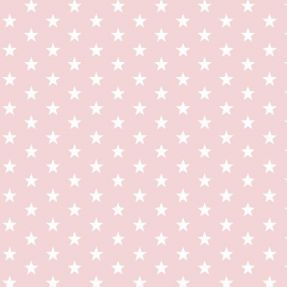 Bavlnená látka Petit stars light rose