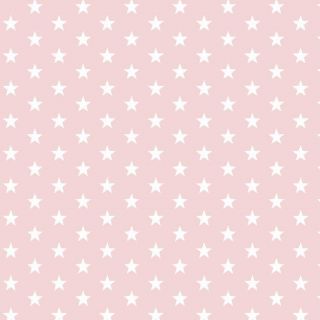 Bombažna tkanina Petit stars light rose