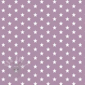 Bombažna tkanina Petit stars lilac