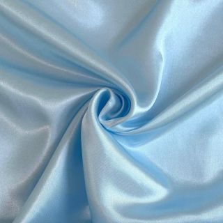 Satén light blue