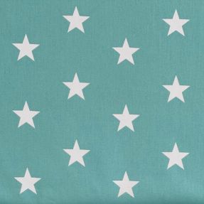 Bombažna tkanina Stars fresh sage
