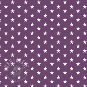 Bombažna tkanina Petit stars purple