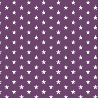 Bombažna tkanina Petit stars purple