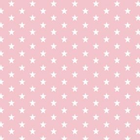 Bavlnená látka Petit stars rose