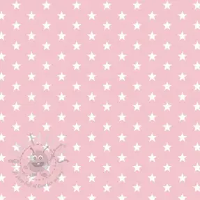 Bombažna tkanina Petit stars rose