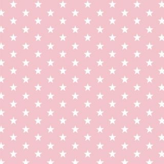 Bombažna tkanina Petit stars rose