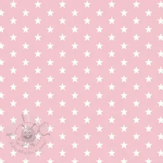 Bombažna tkanina Petit stars rose