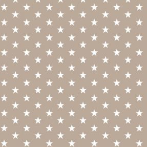 Bavlnená látka Petit stars sand