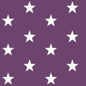 Bombažna tkanina Stars purple