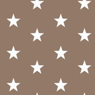 Bombažna tkanina Stars taupe