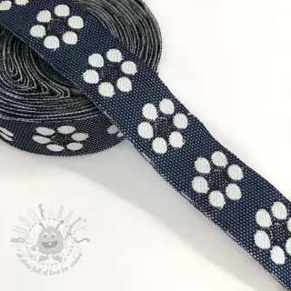 Trak Jeans rože dark blue