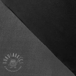 Semiš ALASKA noir/acier