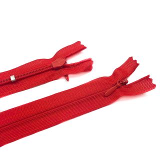 Skriti zadrgi ne-deljivi 25 cm red