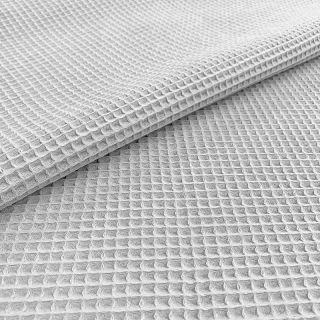 Bombažni vafel tkanja light grey