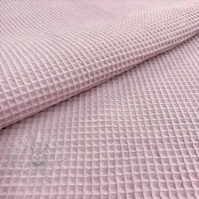 Bombažni vafel tkanja old rose