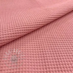Bombažni vafel tkanja rose