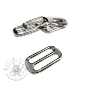 Kovinski drsnik 25 mm silver
