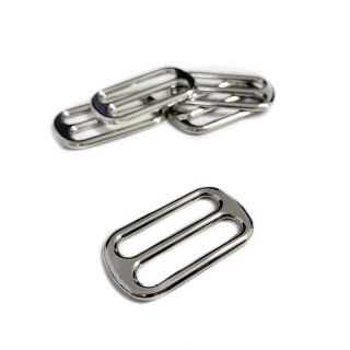 Kovinski drsnik 25 mm silver