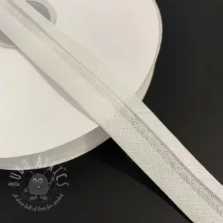Obrobljeni trak bombaž off white