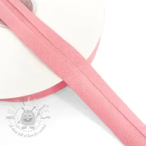 Obrobljeni trak bombaž pink