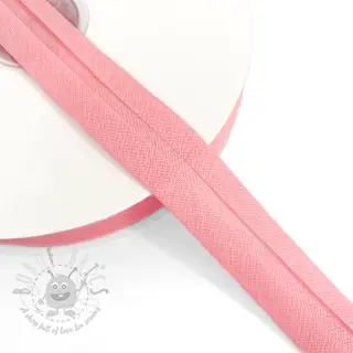 Obrobljeni trak bombaž pink