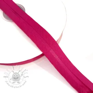 Obrobljeni trak bombaž fuchsia
