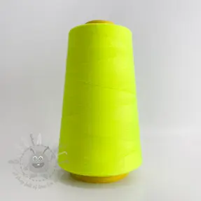Overlock Poliestrski sukanec 2700 m neon rumena