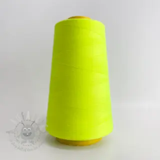 Overlock Poliestrski sukanec 2700 m neon rumena