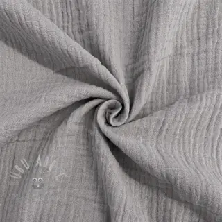 Dvojna gaza/muslin grey