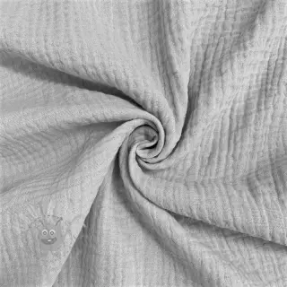 Dvojna gaza/muslin light grey