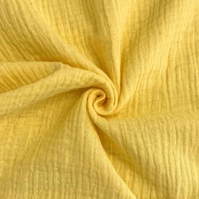 Dvojna gaza/muslin soft yellow