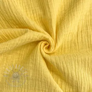 Dvojna gaza/muslin soft yellow