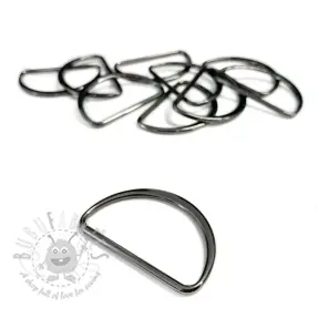 Kovinski polkrog 40 mm anthracite