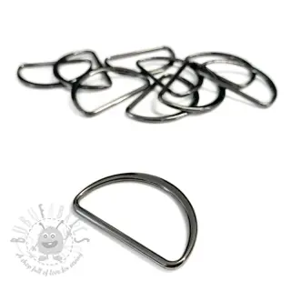 Kovinski polkrog 40 mm anthracite