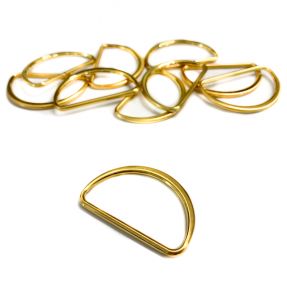 Polokrúžok 40 mm gold