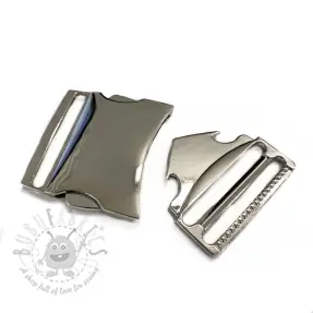 Kovinska zaponka trozob 40 mm silver