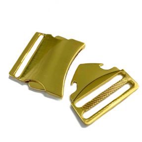 Kovinska zaponka trozob 40 mm gold