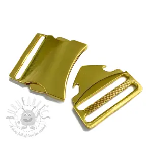 Kovinska zaponka trozob 40 mm gold