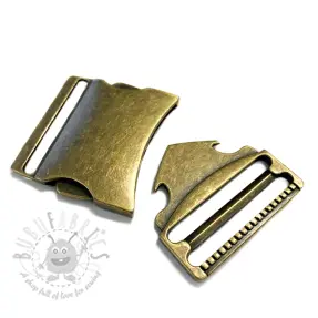 Kovinska zaponka trozob 40 mm messing