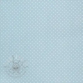 Bombažna tkanina Petit dots light blue