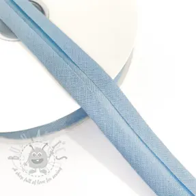 Obrobljeni trak bombaž old blue