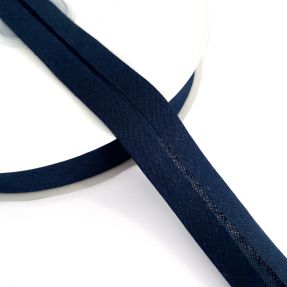 Obrobljeni trak bombaž dark blue