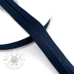 Obrobljeni trak bombaž dark blue