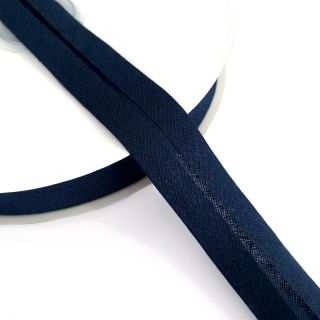 Obrobljeni trak bombaž dark blue