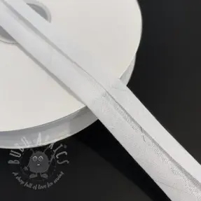 Obrobljeni trak bombaž white