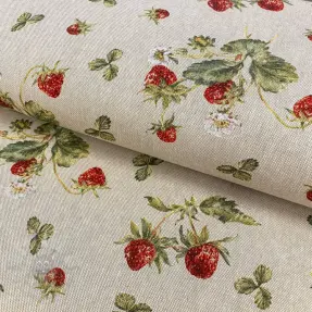 Dekorativno blago Linenlook Wild strawberries