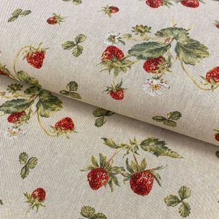 Dekorativno blago Linenlook Wild strawberries